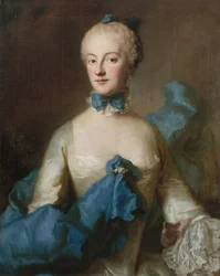 Herzogin Maria Anna Josepha von Bayern 1734-1776, Markgräfin von Baden-Baden, ca. 1750