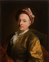 Selbstporträt, Mitte des 18. Jahrhunderts