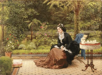 Fünf Uhr, ca. 1874