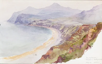 Bucht bei Nevin, Wales