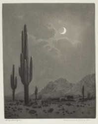 Neumond und Abendstern
