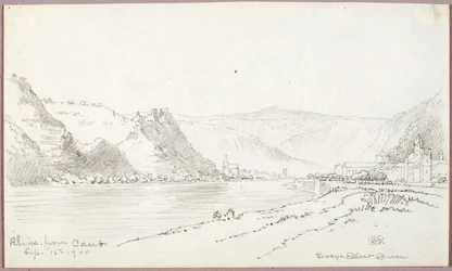 Rhein, von Caub