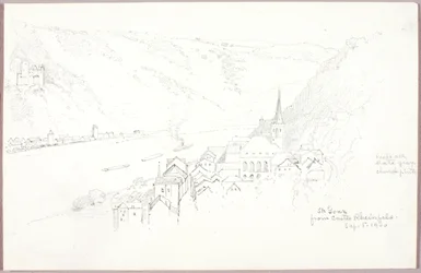 St. Goar von Burg Rheinfels
