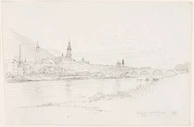 Sonnenuntergang, Heidelberg