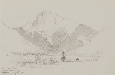 Der Dürrenstein, nahe Alt-Prags, Tirol