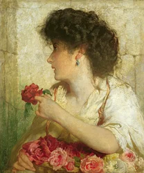 Eine Sommerrose, 1910