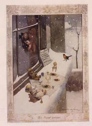 Der Gast kommt an, aus "The Graphic Christmas Number"