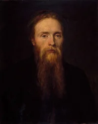 Porträt von Edward Burne-Jones
