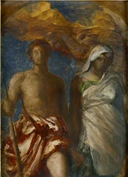 Zeit und Tod, ca. 1868