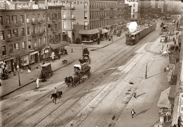 Elfte Avenue und New York Central Railroad