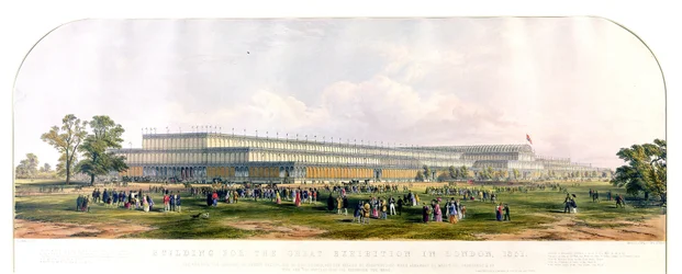 Gebäude für die Große Ausstellung in London, 1851