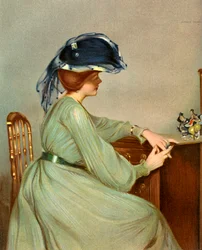 Der blaue Schleier, 1904