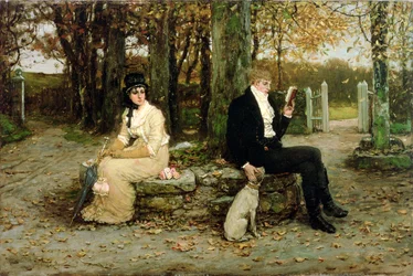 Die schwindende Flitterwochen, 1878