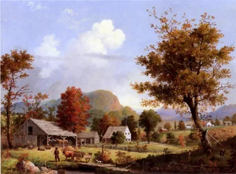 Apfelweinpressen, 1855