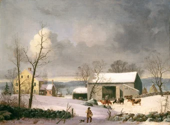 Winter auf dem Land