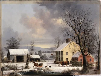 Winter auf dem Land