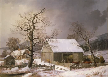 Winter auf dem Land