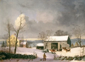 Winter auf dem Lande