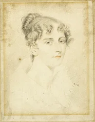 Porträt von Ann Denman Flaxman
