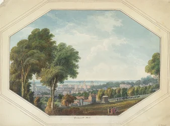Greenwich vom Point, ca. 1820