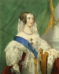 Ihre allergnädigste Majestät, Königin Victoria (1819-1901), gestochen von James Henry Lynch (tätig 1815-68)