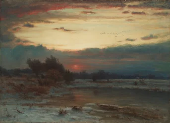 Ein Winterhimmel, 1866