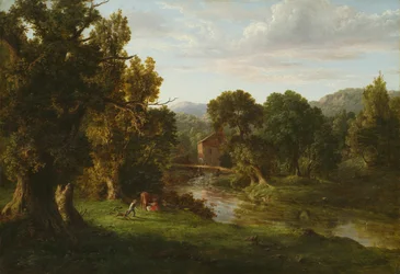 Die alte Mühle, 1849
