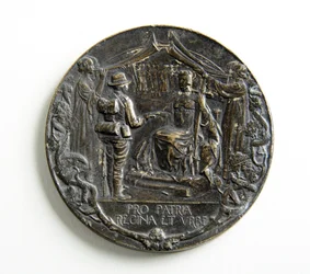 Medaille zur Erinnerung an die Rückkehr der City Imperial Volunteers aus dem Burenkrieg
