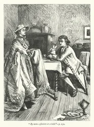 Illustration für Die doppelte Verwandlung (Gravur)