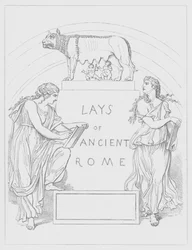 Frontispiz für Lays of Ancient Rome von Lord Macaulay