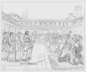 Die Schlacht am See Regillus