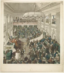 Erste Nationalversammlung in Den Haag, 1796