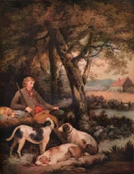 Der müde Sportsmann, ca. 1803