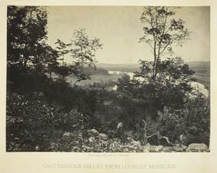 Chattanooga-Tal vom Lookout Mountain