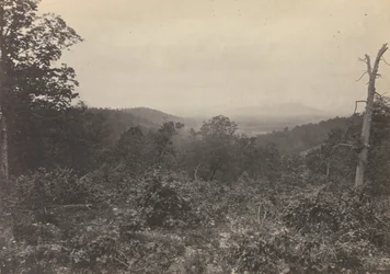 Mission Ridge, Schauplatz von Shermans Angriff, 1860er Jahre