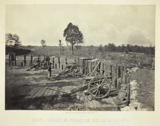 Rebellenwerke vor Atlanta, GA, Nr. 2