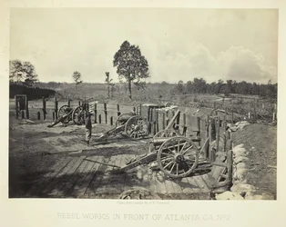 Rebellenwerke vor Atlanta, GA, Nr. 2, 1864