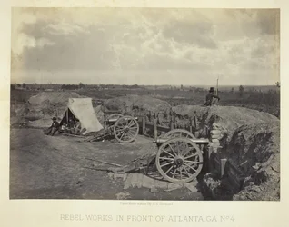 Rebellenwerke vor Atlanta, GA, Nr. 4