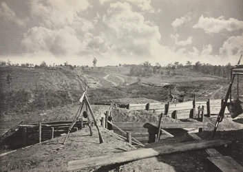 Rebellenwerke vor Atlanta, Georgia, Nr. 5, 1865-1866