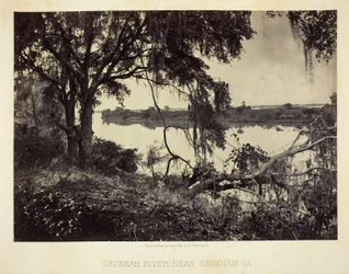 Savannah River, nahe Savannah, GA