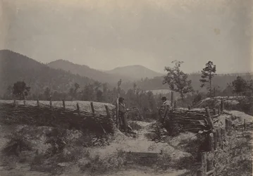 Der Allatoona-Pass, Georgia, 1860er Jahre