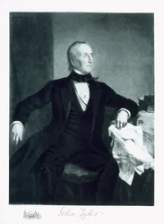 John Tyler, 10. Präsident der Vereinigten Staaten von Amerika, veröffentlicht 1901
