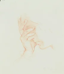 Kopfstudie einer Frau, um 1835