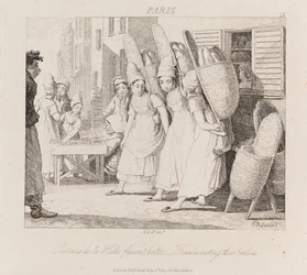Frauen ruhen, Paris, um 1821
