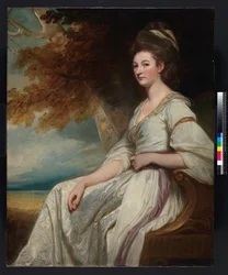 Porträt von Mrs. Beal Bonnell, 1779-1780