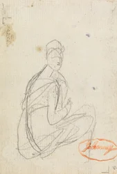 Figurenstudie einer Frau