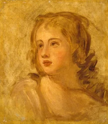 Kopf einer Frau, ca. 1782-86