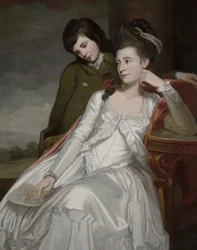 Jane, Herzogin von Gordon und ihr Sohn George