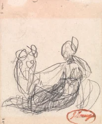 Liegende Figur