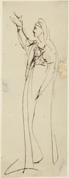 Studie für Mater Dolorosa